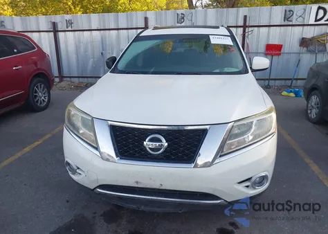 2014 Nissan Pathfinder Sl z USA, uszkodzony, nr VIN 5N1AR2MN7EC674336